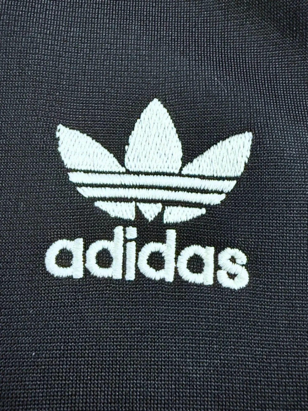 Adidas Originals Firebird Track Jacket Black White Trefoil Stripes Size S - Picture 5 of 8